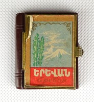 1B223 Régi fekete-fehér leporello képes örmény minikönyv Jereván