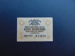 10 centesimi 1918 Olaszország  01