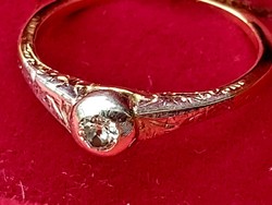 Antik  arany gyűrű /brill
