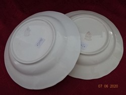 Gránit magyar porcelán mélytányér, nyomott mintás. Vanneki!