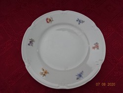 Drasche porcelán, virágmintás süteményes tányér, egyben eladó  átmérője 19 cm.  5 db Vanneki! Jókai.