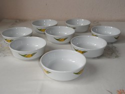 Alföldi porcelán tálka, tányér ( Nárcisz, 8 db.)