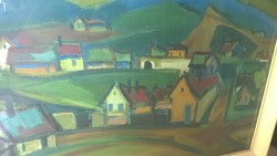Várom ajánlatokat ! Bojtor Károly /Mátraverebély 1933-1999 B.Pest Nagymaros festménye o.,far.,jjl.