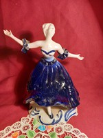 153 Porcelán táncoló balerina 23 cm 