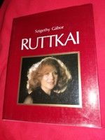  Ruttkai Éva Színművésznőnk életrajzi több mint 100 privát képpel készült albuma szép állapot 