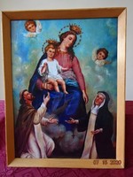Jézus az angyalok között, fotó. Mérete 38 x 28 cm. Vanneki!