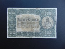 10000 korona 1923 ritkább bankjegy  