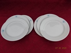 Alföldi porcelán süteményes tányér, Állami Szanatórium Sopron felirattal.
