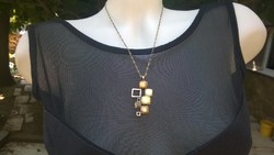 Retro iparművész nyakék-nyaklánc látványos,szép db, hosszabbítható