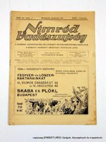 1936 augusztus 10  /  NIMRÓD VADÁSZUJSÁG  /  E R E D E T I, R É G I Újságok Szs.:  12574