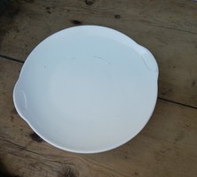 Hollóházi rare white roast meat porcelain. Collector's item