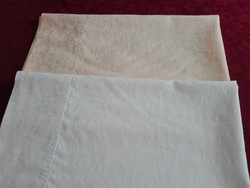 2 Damask pillowcases of the same pattern, size, 75 x 48 cm