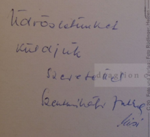 G029.90  Heiden -Svájc - aláírás Szentmihályi Jutka - Lakat Károly részére 1968