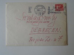 G029.126 Somlay Emily színésznőnek írt levél  -Várhidy  1962 