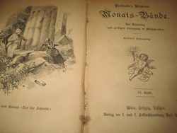 Prohaskars  Illustrierte     Monats Bande ...történetek  elbeszélések a múlt  sz. elejéről