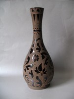 Antik Bozsik váza (aláírt, jelzett, 1935) - 37 cm!
