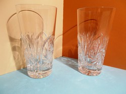 2 db kristály vizes pohár
