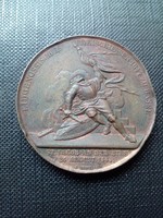 1844 Switzerland, a commemorative medal issued to commemorate the armed exercises of Basel
