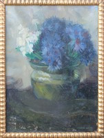 István Barta: flower still life