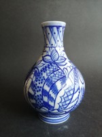 Russian Lomonosov porcelain cobalt blue vase - ep