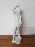 Ritkább hollóházi ejtőernyős figura - retro porcelán