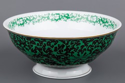 Huge fruit bowl with pivoine imperiale pattern from Herend #mc0458