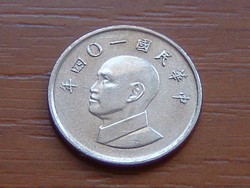 TAJVAN 1 DOLLÁR 2012  (101) Chiang Kai-shek #