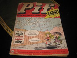 PIF  , eredeti francia kiadás a 70 es  évekből  , hátsó borítója hiányzik