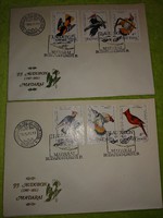 Jj Audobon madarai boriték bélyeg elsőnapi