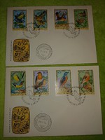 Énekes madarak boriték bélyeggel