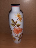 Hollóházi porcelán váza futás emlékverseny 1986 felirattal mag. 20 cm (3/d)
