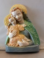 Eschenbach Jenő: Madonna a gyermekkel Falidísz, Plakett