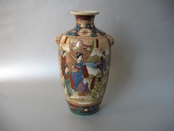 Antik satsuma váza (19 cm)