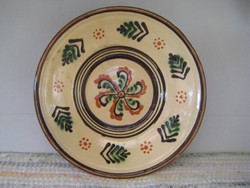 Karcag, folk wall plate, good condition, 22 cm