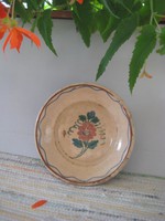 Karcagi régi népi  fali tányér  , kora  80 -100 év  ,  21  cm