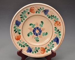 Cantor scratch marked beautifully painted floral wall bowl 29 cm.