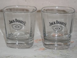 Jack Daniel's üveg pohár ( 2 db.)