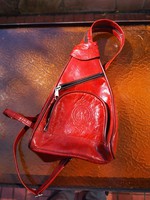 Hollóházi Leather Backpack