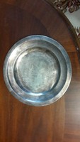 Silver plated plate from hotel panhans 144.