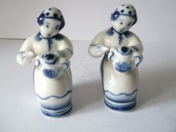Porcelán kis figurák párban (orosz porcelán)