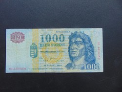 1000 forint 2000 Millennium