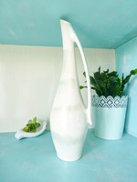 Különleges formájú art deco kancsó váza,váza