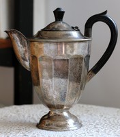 EPNS ezüstözött art deco teás/kávés kanna