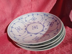 Deep plate with Immortelle pattern