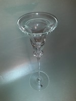 WMF jelzett kecses elegáns üveg kehely pohár gyertyatartó