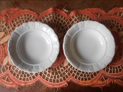 Zsolnay antik inda mintás mély tányérok