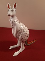 Ritka gyűjtői Hollóházi kenguru figura