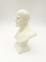 Herendi Lenin szobor - retro porcelán - kommunista, szocializmus kori relikvia