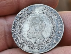 I.Ferenc ezüst 20 krajcár 1809.A