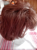 Női, gesztenye barna  Pixie frizurás  paróka 